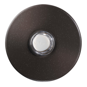 Broan-Nutone Oil-rubbed Pushbuttons Rubbed Bronze Metal 120 V