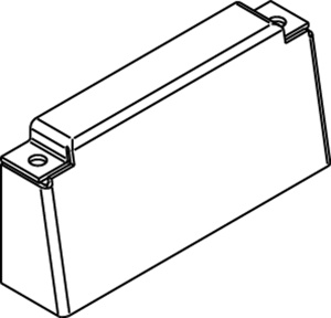 Wiremold Floor Box Internal Blank Brackets