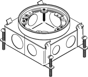 Wiremold 880 Series Single Service Floor Boxes