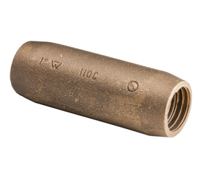 nVent Ground Rod Threaded Couplings 9/16 in Bronze