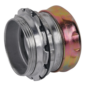 ABB Thomas & Betts EMT Compression Connectors 1-1/4 in Steel Concrete-tight, Raintight
