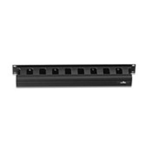 Leviton Versi-Duct Slotted Duct Cable Management Systems 19 in Black