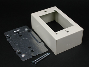 Wiremold 2400 Series Device Box - 1 Gang Standard