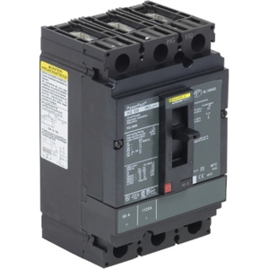 Square D Powerpact™ HGL Series Cable-in/Cable-out Molded Case Industrial Circuit Breakers 90-90 A 600 VAC 18 kAIC 3 Pole 3 Phase