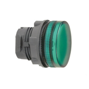 Square D Harmony® ZB5 22 mm Pilot Light Heads Green