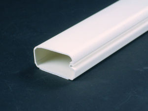 Wiremold 2700/2800/2900 Raceway Base and Covers 6 ft PVC Ivory 1 Channel