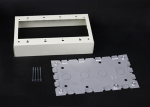 Wiremold 500/700 Series Device Box - 4 Gang Standard