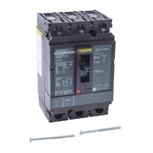 Square D Powerpact™ HDL Series Cable-in/Cable-out Molded Case Industrial Circuit Breakers 15-15 A 600 VAC 14 kAIC 3 Pole 3 Phase