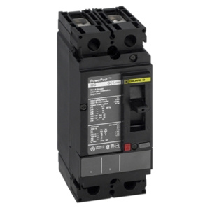 Square D Powerpact™ HDL Series Cable-in/Cable-out Molded Case Industrial Circuit Breakers 150-150 A 600 VAC 14 kAIC 2 Pole 1 Phase