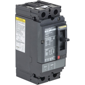 Square D Powerpact™ HDL Series Cable-in/Cable-out Molded Case Industrial Circuit Breakers 50-50 A 600 VAC 14 kAIC 2 Pole 1 Phase