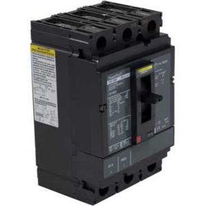 Square D Powerpact™ HGL Series Cable-in/Cable-out Molded Case Industrial Circuit Breakers 20-20 A 600 VAC 18 kAIC 3 Pole 3 Phase