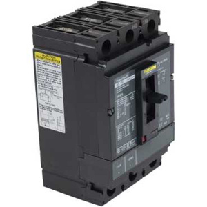 Square D Powerpact™ HGL Series Cable-in/Cable-out Molded Case Industrial Circuit Breakers 110-110 A 600 VAC 18 kAIC 3 Pole 3 Phase
