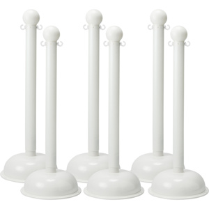 Brady BradyLink® Warning Posts Large White