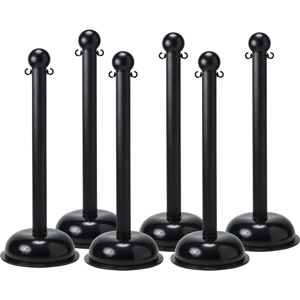 Brady BradyLink® Warning Posts Large Black