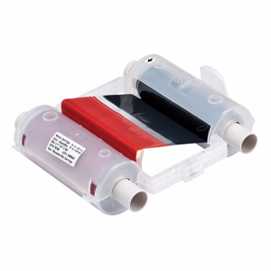 Brady GlobalMark® Series R10000 Printer Ribbons 4.11 in x 200 ft Black/Red