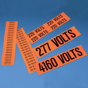 Panduit Voltage and Fiber Optic Markers Vinyl