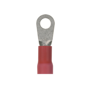 Panduit PV Series Insulated Ring Terminals 8 AWG 3/8 in Red