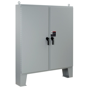 nVent HOFFMAN Free-stand Continuous Hinge Weatherproof Enclosures 74 x 72 x 24 in Without Knockouts Gray NEMA 3/4/12/13