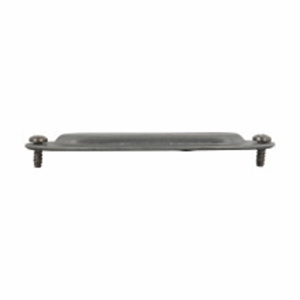 Eaton Crouse-Hinds Form 8 Series Gasketed Conduit Body Cover 1 in Malleable Iron Electrogalvanized