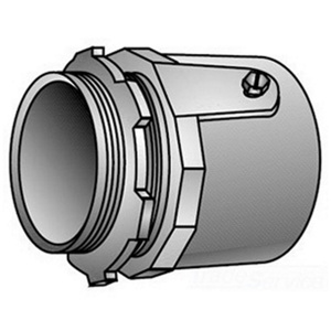 Appleton Emerson Rigid / IMC Set Screw Connectors 1-1/4 in Malleable Iron Concrete-tight