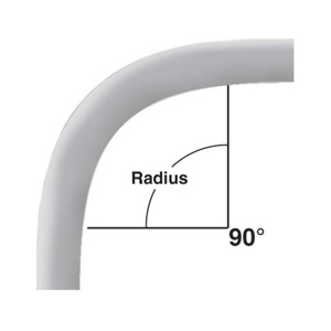 Generic Brand 90 Degree Plain End Sweep <em class="search-results-highlight">Elbows</em> 2-1/2 in PVC Sch 80 18 in Socket