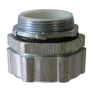 Appleton Emerson 4Q-TG Series Straight <em class="search-results-highlight">Liquidtight</em> Connectors Insulated 3 in Compression x Threaded Malleable Iron