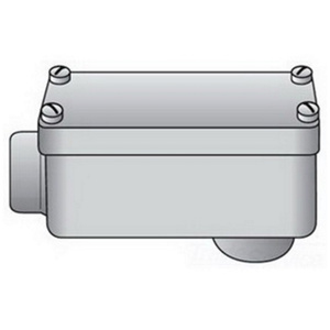 Appleton Emerson OE Type <em class="search-results-highlight">LB</em> Conduit Bodies Malleable Iron 3/4 in Cover Included