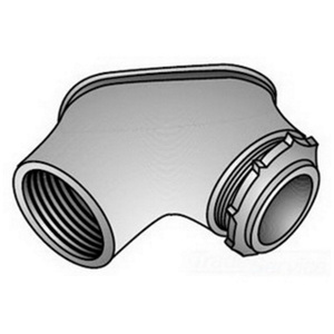 Appleton Emerson Rigid / IMC Threaded Pulling <em class="search-results-highlight">Elbows</em> 1 in Malleable Iron 90 deg Raintight