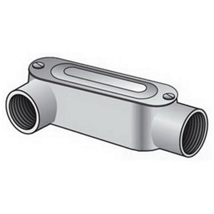 Appleton Emerson Form 85 Type LR <em class="search-results-highlight">Conduit</em> Bodies Aluminum Die Cast 3/4 in Cover, Gasket Included