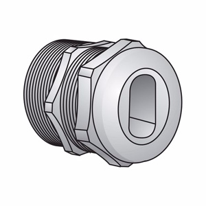 Appleton Emerson SE Series Watertight UF / SE Entrance Connectors 1/2 in Malleable Iron 0.150 - 0.043 in