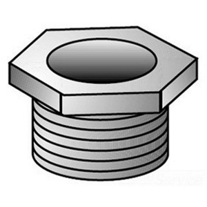 Appleton Emerson Rigid / IMC Threaded Bushed / Chase Nipples 1/2 in Malleable Iron
