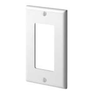 Leviton Standard Decorator Wallplates 1 Gang Almond Thermoset Plastic Device