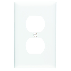 Pass & Seymour TPJ8 TradeMaster® Series Wallplates 1 Gang Duplex White