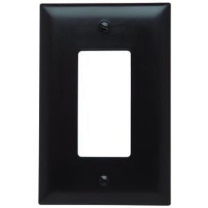 Pass & Seymour Oversized Decorator Wallplates 1 Gang Brown Nylon Device