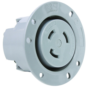 Pass & Seymour Turnlok® Series Locking Flanged Receptacles 30 A 125 V 2P3W L5-30R