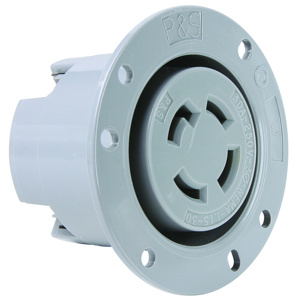 Pass & Seymour Turnlok® Series Locking Flanged Receptacles 30 A 250 V 3P4W L15-30R