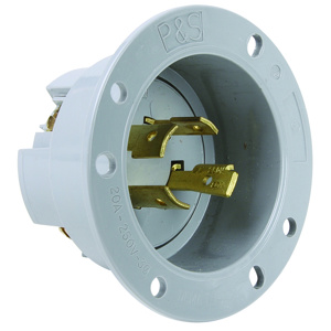 Pass & Seymour Turnlok® Series Locking Flanged Inlets 20 A 250 V 3P4W L15-20P