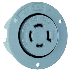 Pass & Seymour Turnlok® Series Locking Flanged Receptacles 20 A 250 V 3P4W L15-20R