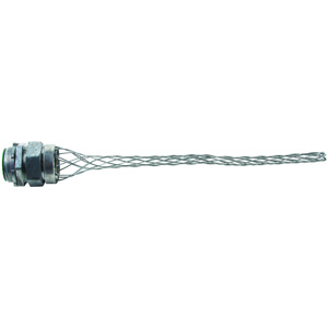 Pass & Seymour Dust-tight Series Meshed Strain Relief Cord Connectors 1-1/2 in Aluminum 1.200 - 1.500 in