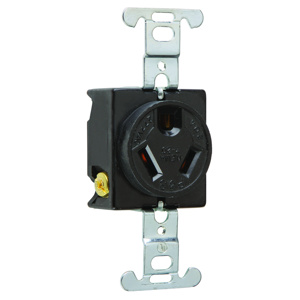 Pass & Seymour 7621 Series Single Receptacles 20 A 277 V 2P3W 5-20R Commercial Brown