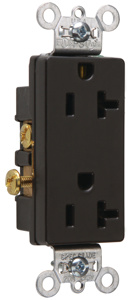 26342-BK RECP DUP SPLEX 20A 125