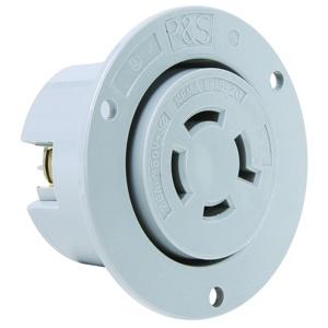 Pass & Seymour Turnlok® Series Locking Flanged Receptacles 20 A 125 V 2P3W L5-20R