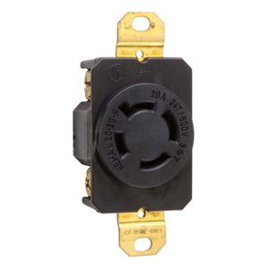 Pass & Seymour Turnlok® Series Locking Receptacles 20 A 347/600 V 4P4W L20-20R