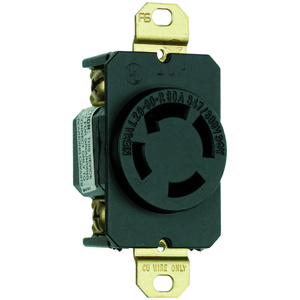 Pass & Seymour Turnlok® Series Locking Receptacles 30 A 347/600 V 4P4W L20-30R