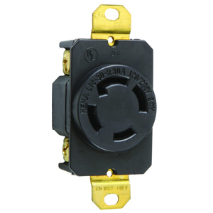 Pass & Seymour Turnlok® Series Locking Receptacles 30 A 120/208 V 4P4W L18-30R