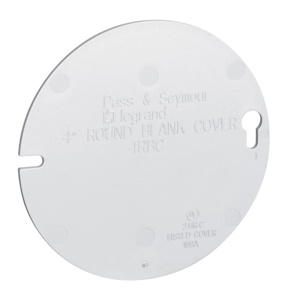 4RBC PL BX 4IN ROUND BLANK CVR