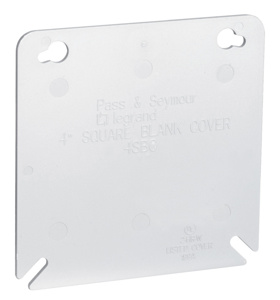 4SBC PL BX 4IN SQ BLANK COVER