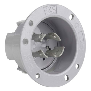 Pass & Seymour Turnlok® Series Locking Flanged Inlets 30 A 120/208 V 4P4W L18-30P