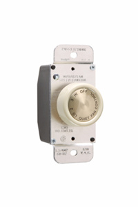 Pass & Seymour TradeMaster® 94004 Series Fan Controls Rotary 1.5 A Ivory
