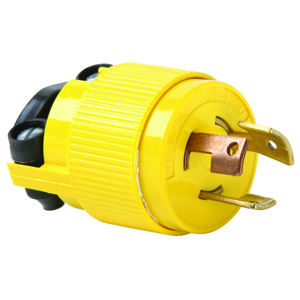 Pass & Seymour Turnlok® Locking Plugs 10/15 A 120/250 V 3P3W Non-NEMA Uninsulated Turnlok® Corrosion-resistant